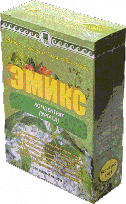 «ЭМИКС сухая подкормка для растений» при посадках в открытый грунт